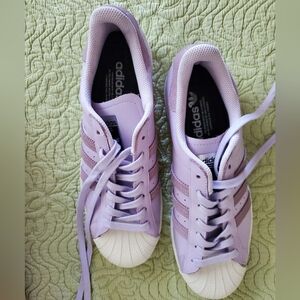 Adidas Superstar Purple Sneakers Size 11